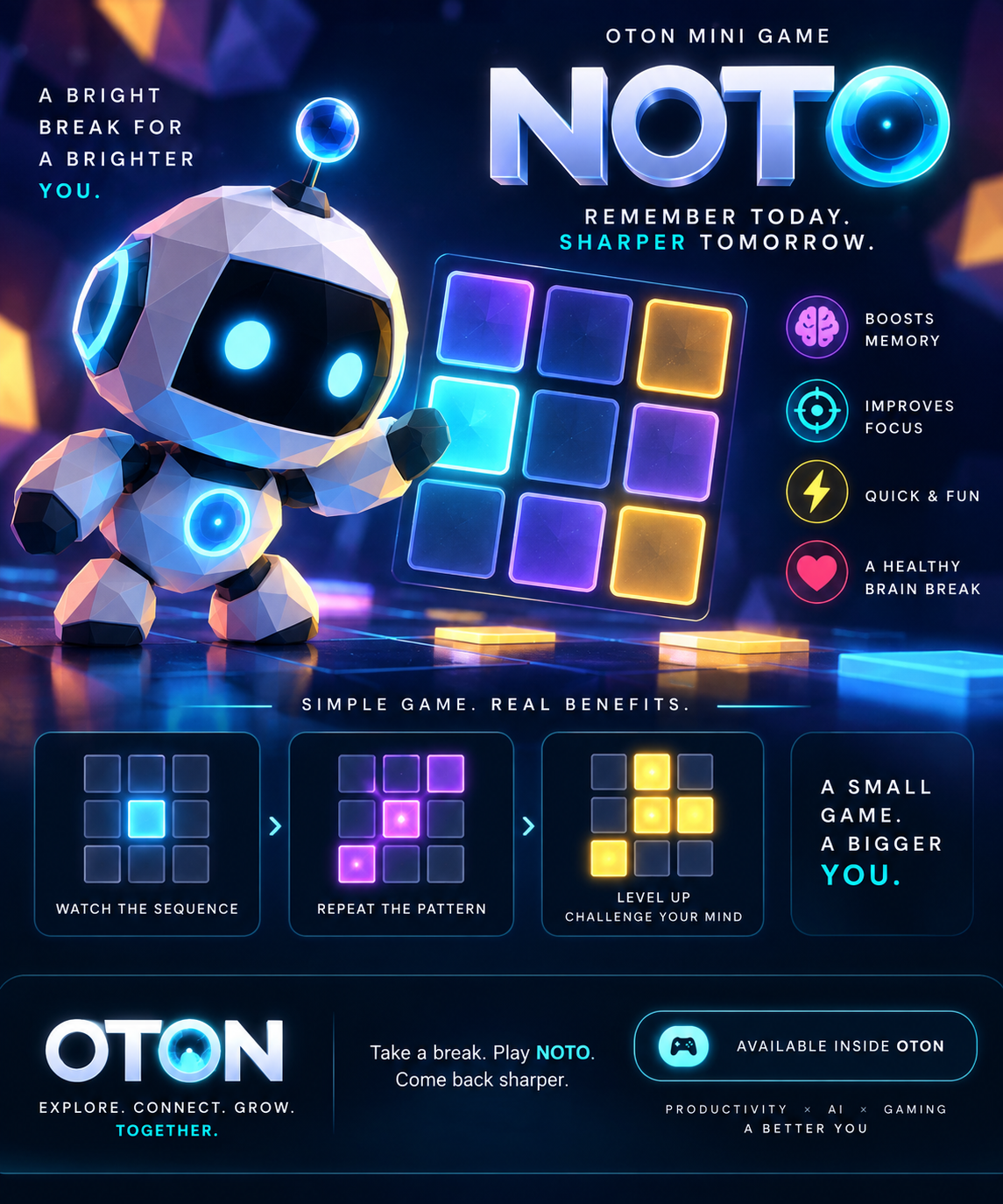 NOTO OTON Mini Game promotional artwork